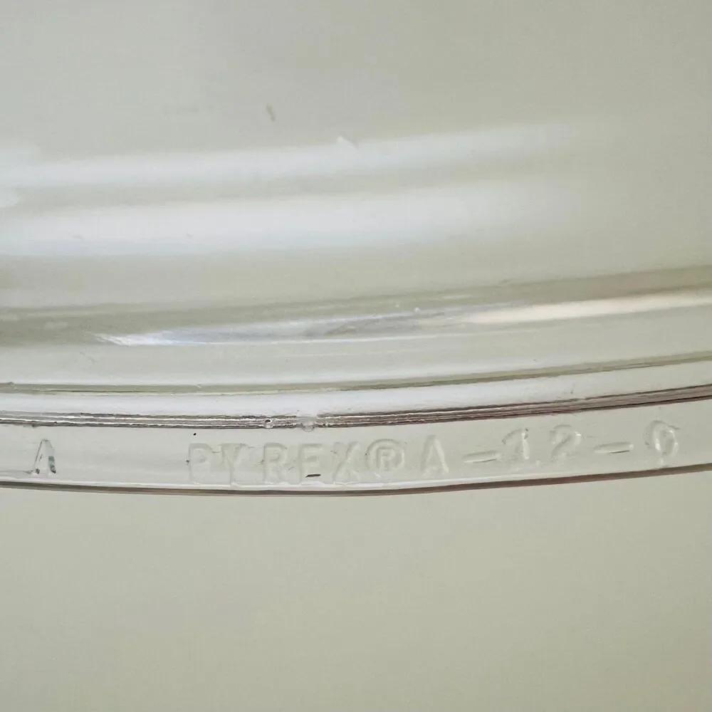 Pyrex shows light